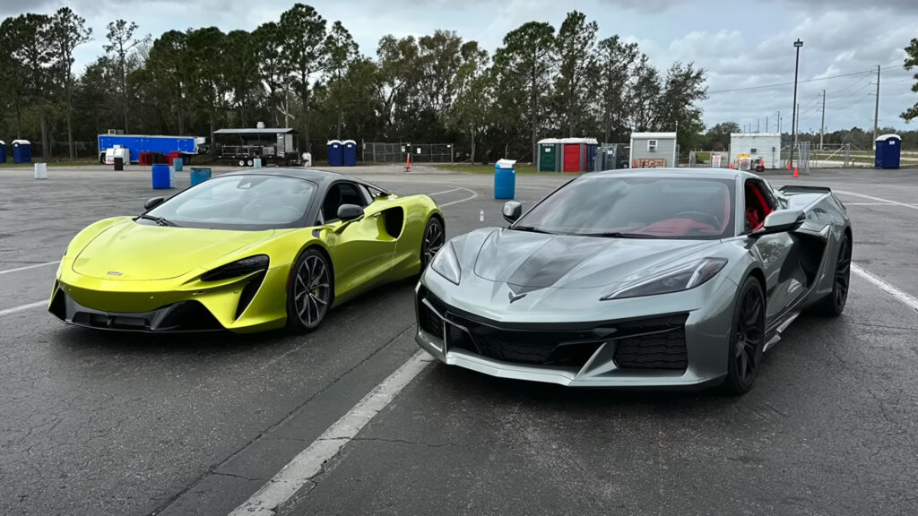  Can The New Chevy Corvette Z06 Hang With A McLaren Artura?