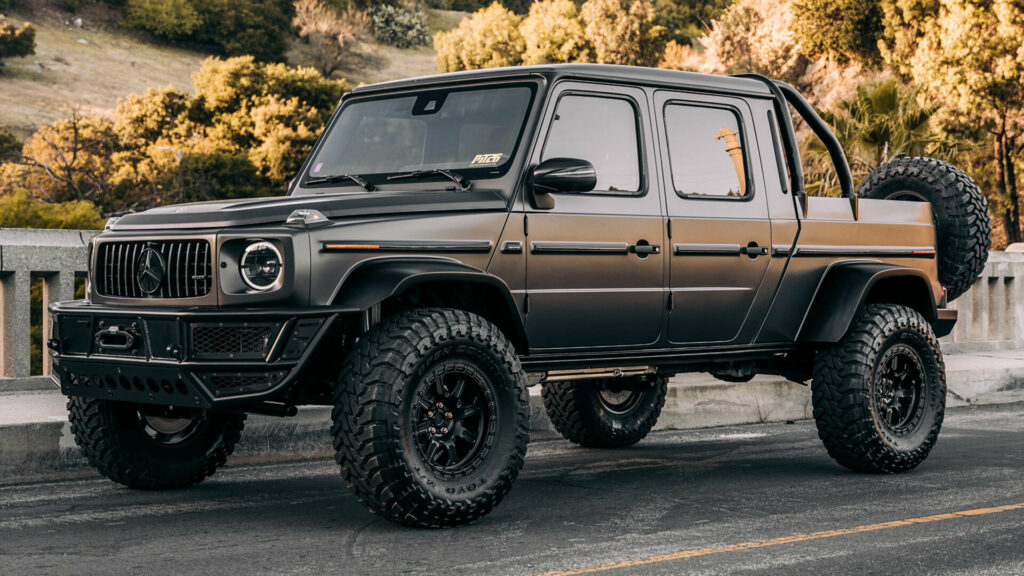  Pit26 Converts Mercedes G-Class Into A $385k High Roller Pickup