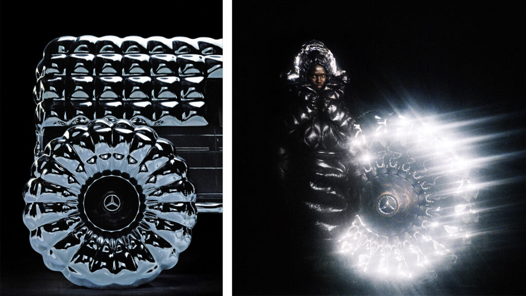  Mercedes-Benz Teases Weird G-Class Concept Inspired By Moncler&rsquo;s Puffers