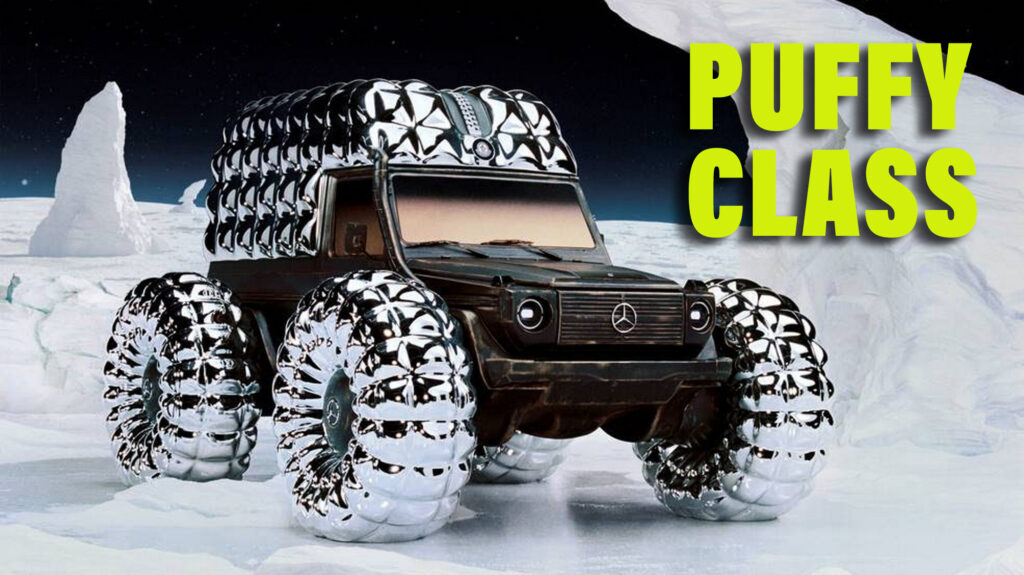  Mercedes Turns G-Class Into Giant Puffer Jacket On Wheels With Project Mondo G