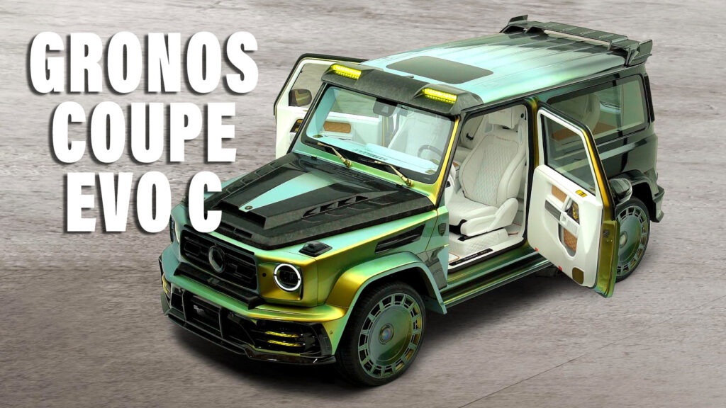  Mansory’s Gronos Coupe Mercedes G-Class Looks More Like A Toy Than A Real Car