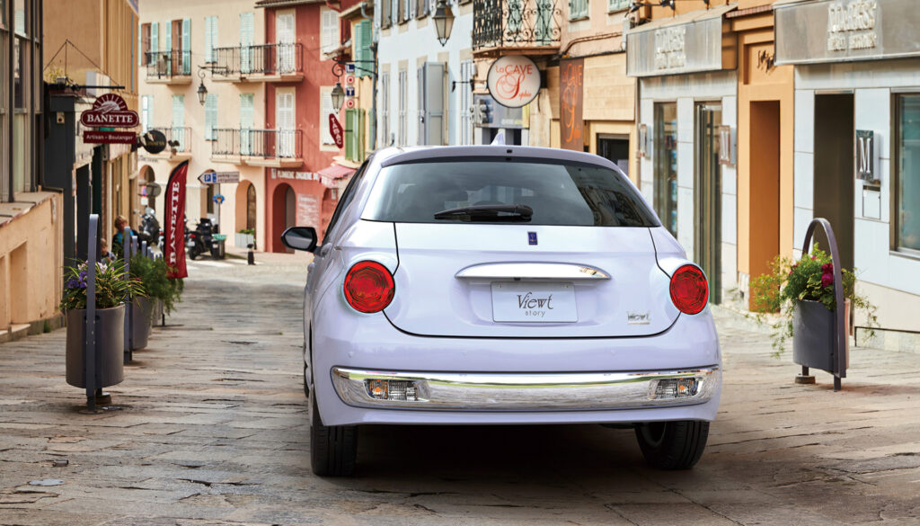  New Mitsuoka Viewt Story Puts A Vintage Jaguar Spin On Toyota Yaris