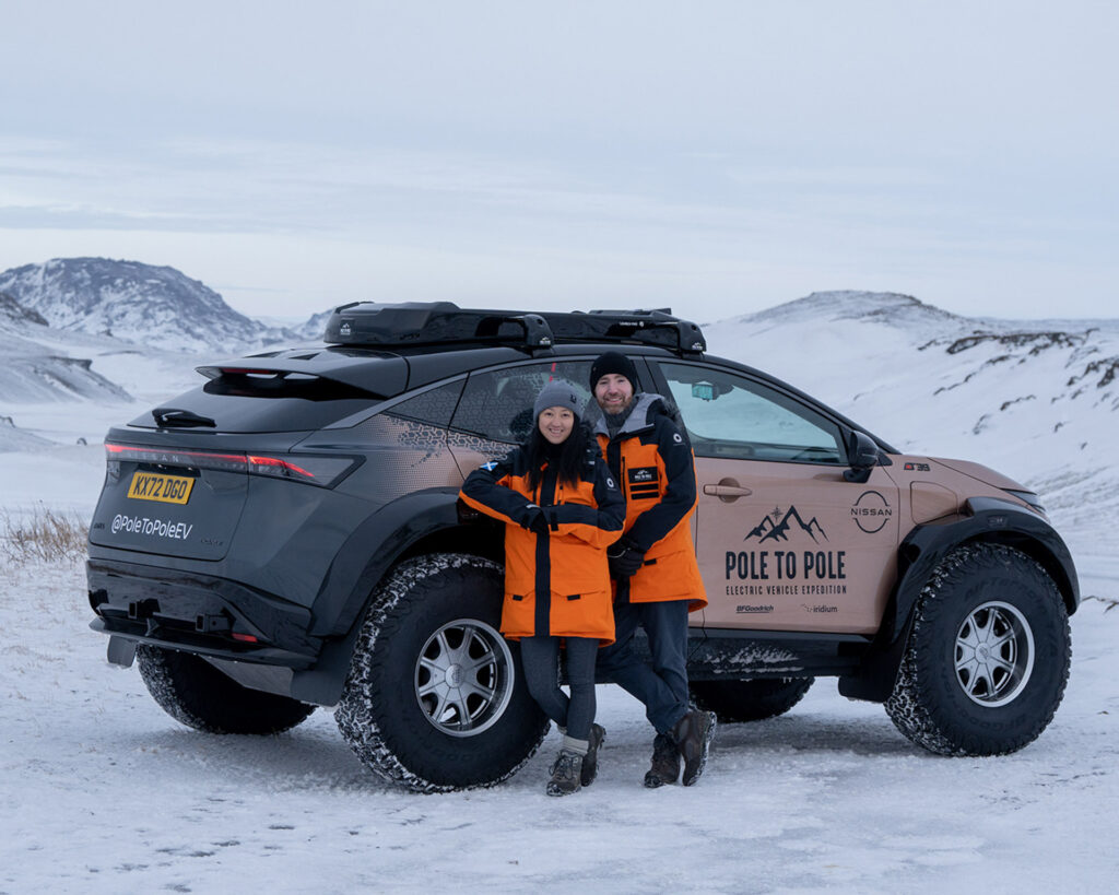  Nissan Unveils Ariya That Will Attempt To Drive Pole-To-Pole