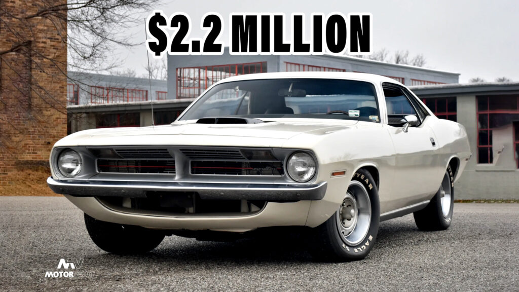  Would You Pay $2.2M For The Very First Production Plymouth 426 Hemi ‘Cuda?