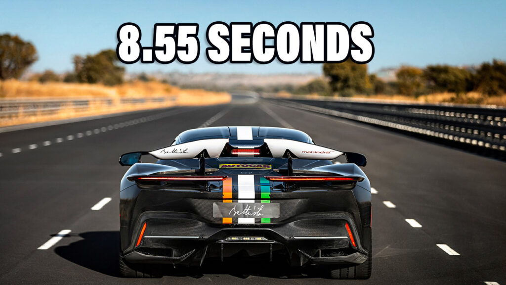  Pininfarina Battista Is The World’s Fastest Accelerating Quarter-Mile Production Car