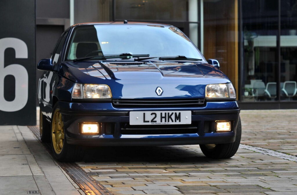  The Ultimate Renault Clio Williams Stunningly Restored For Auction