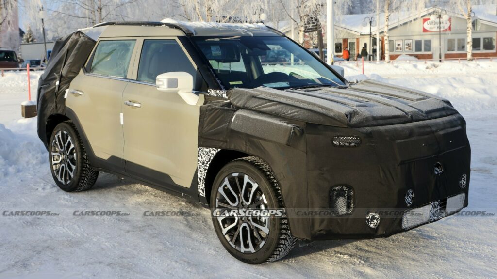  SsangYong Torres Spied With A Fully Electric Powertrain