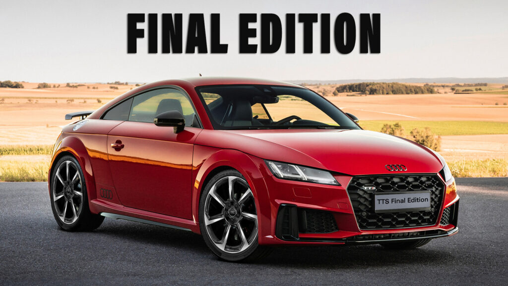 Audi TT Final Edition Marks The Beginning Of The End In The UK