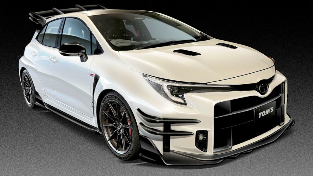  Tom’s Racing Has Made The Toyota GR Corolla Even Crazier