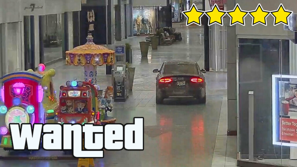  Thieves In Stolen Audi Raid Through Canada Mall In GTA-Style Heist