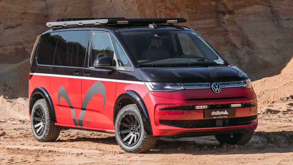  VW Multivan T7 Is Ready For A Cross-Continent Adventure Thanks To Delta4x4