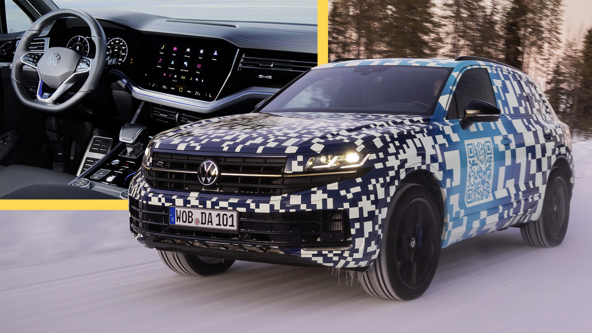 2024 VW Touareg Facelift Previewed With Subtle Visual Changes And