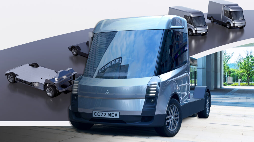  New WEVC eCV1 Electric Truck Looks Like A Mini Tesla Semi