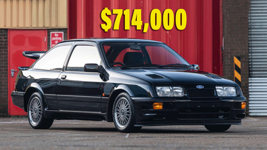  1980s Fast Ford Obliterates Records By Selling For $714,000 At Auction