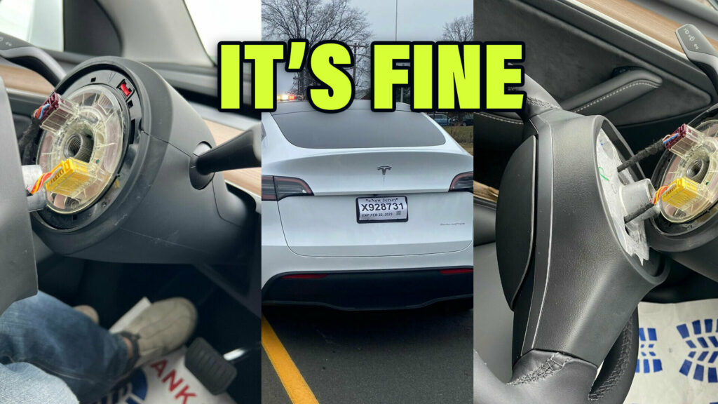  Tesla Doesn’t Consider A Steering Wheel That Falls Off A Defect