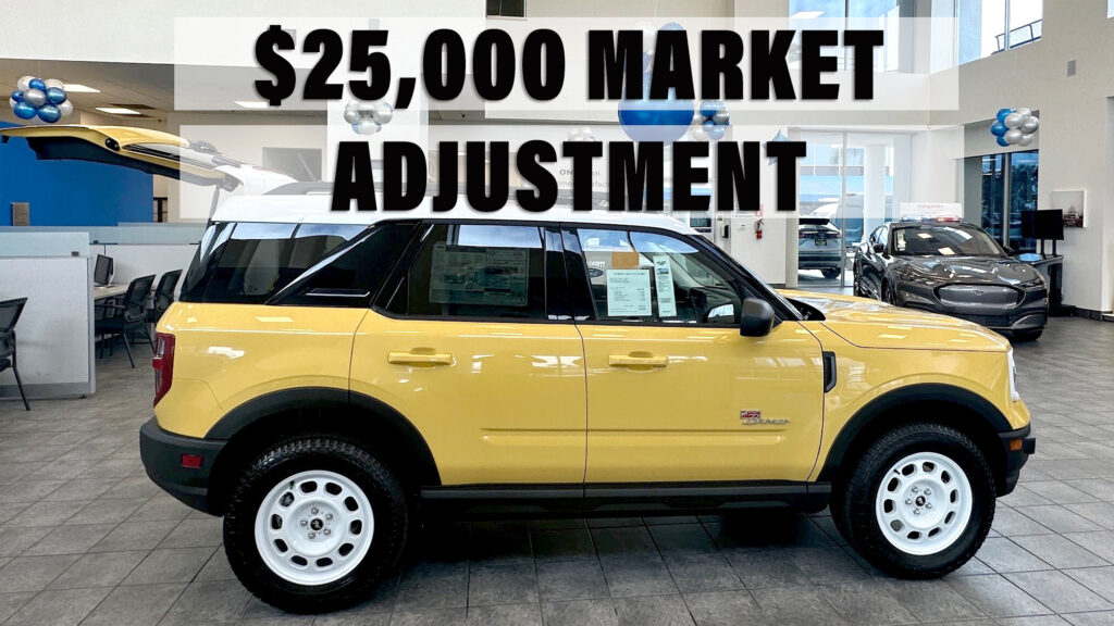  Ford Dealer Wants A Ridiculous $75K For $46K Bronco Sport Heritage Edition!