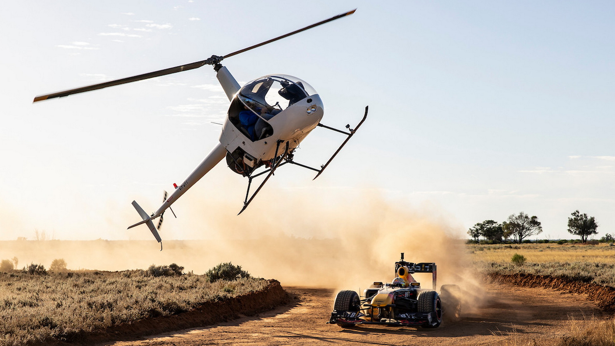 Daniel Ricciardo Goes Off Roading In Australia With A Red Bull F1 Car daniel-ricciardo-goes-off-roading-in-australia-with-a-red-bull-f1-car