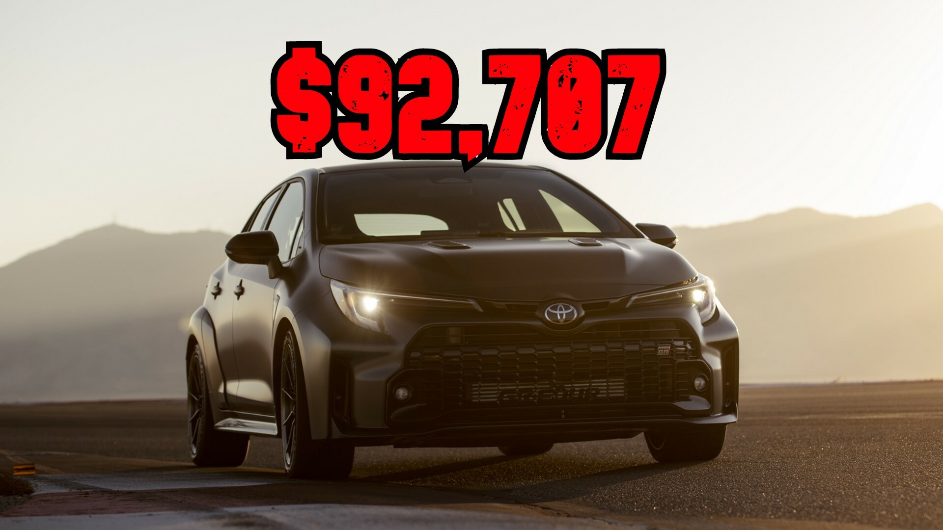 The 100,000 Toyota GR Corolla Is Upon Us After Texas Dealer’s Insane