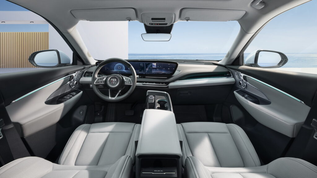  New Buick Electra E5 EV Interior Revealed In China With 30 Inches Of OLED