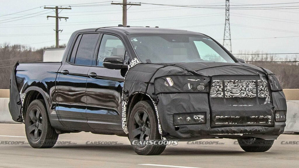  2024 Honda Ridgeline Spied, Looks Set To Receive A Facelift