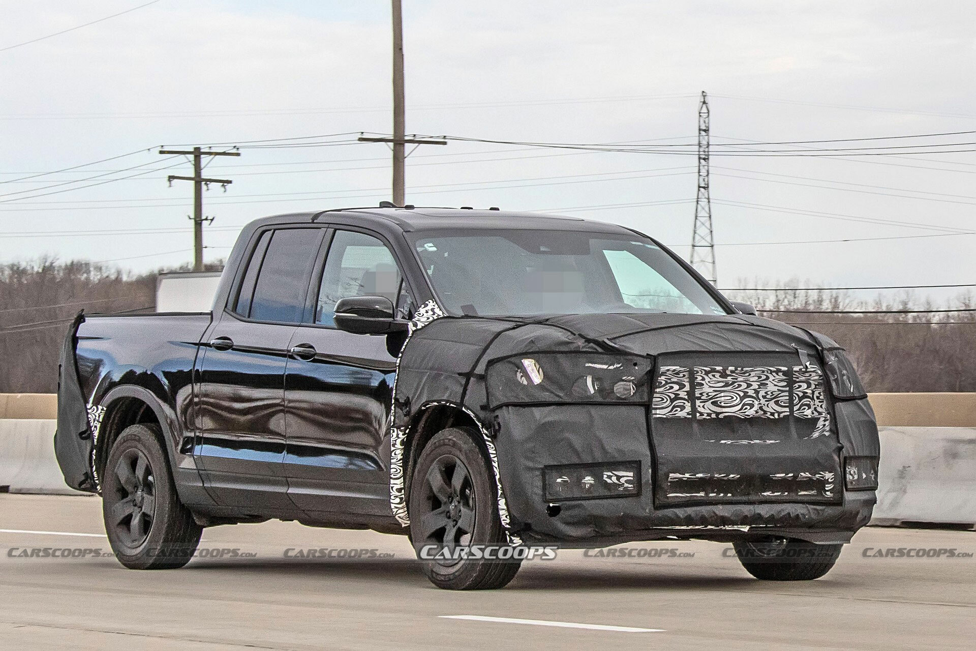 2024 Honda Ridgeline Spied, Looks Set To Receive A Facelift | Carscoops