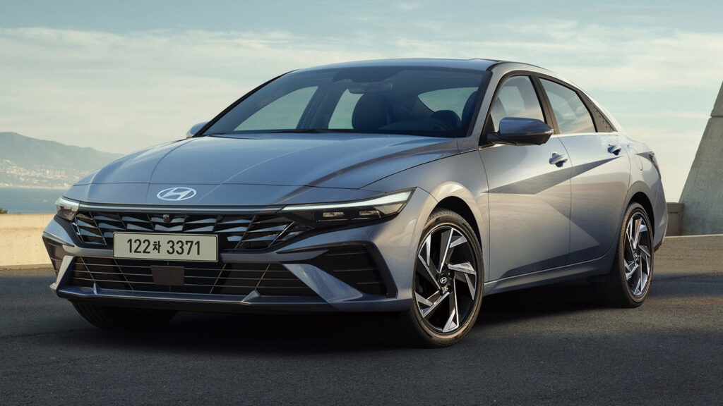  Facelifted 2024 Hyundai Elantra Detailed In Korea With Full Photo Gallery