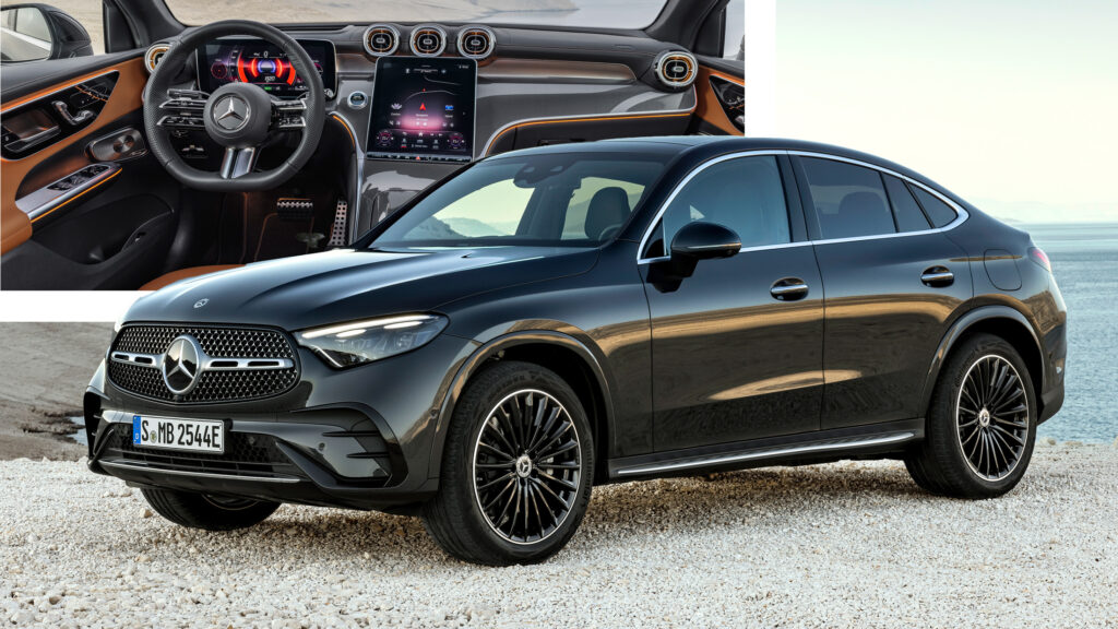 2023 Mercedes Benz GLC Coupe Breaks Cover, Offers Plug-in-Hybrid