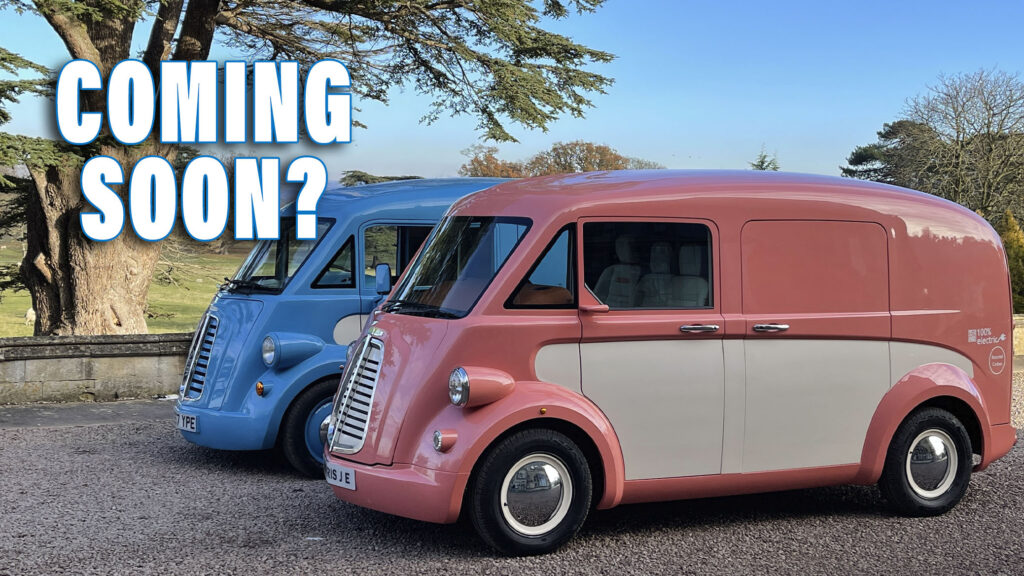  Retro Electric Morris Van To Launch In 2024 After Securing Funding