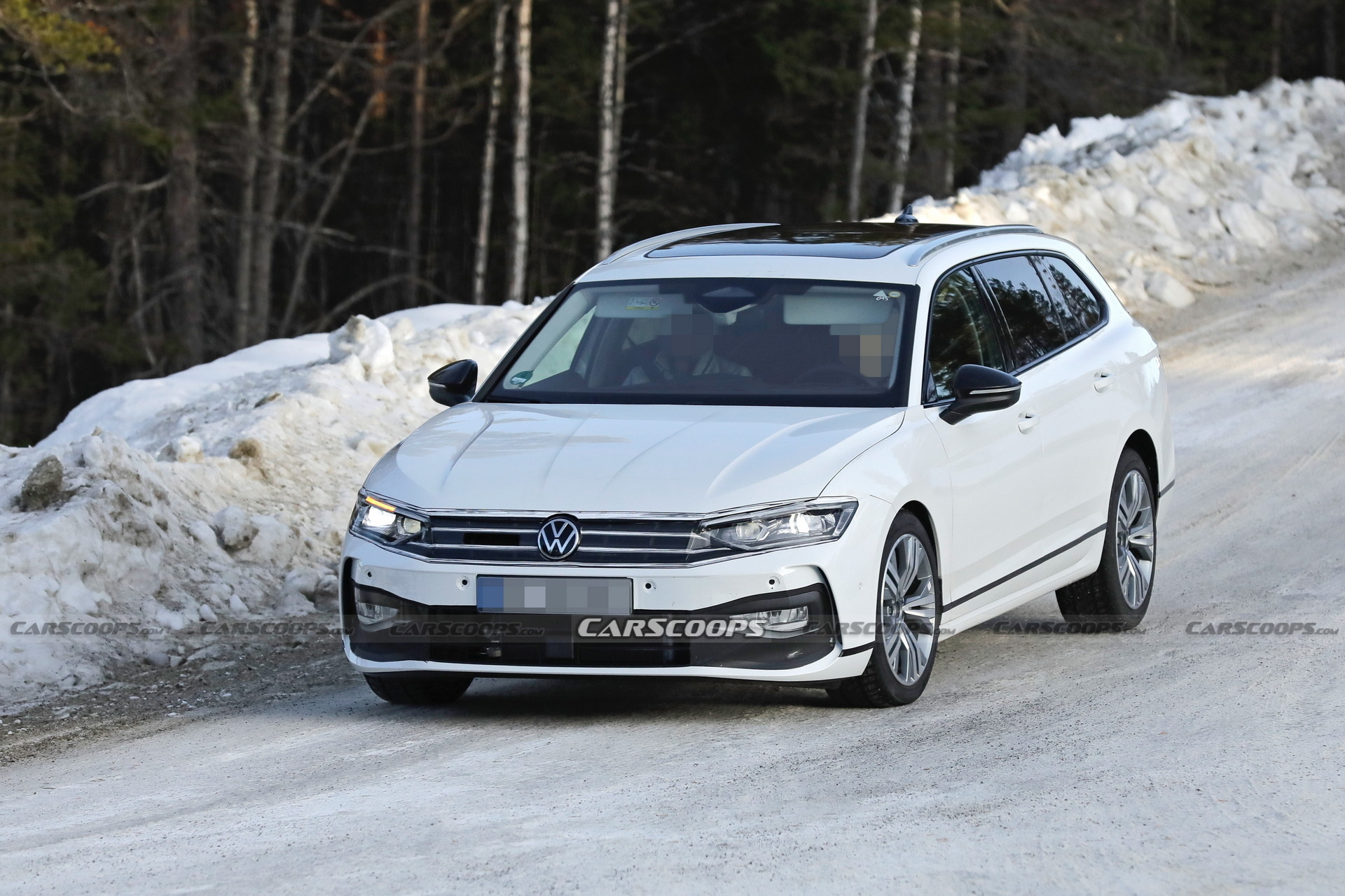 2024 VW Passat Spy Shots 1