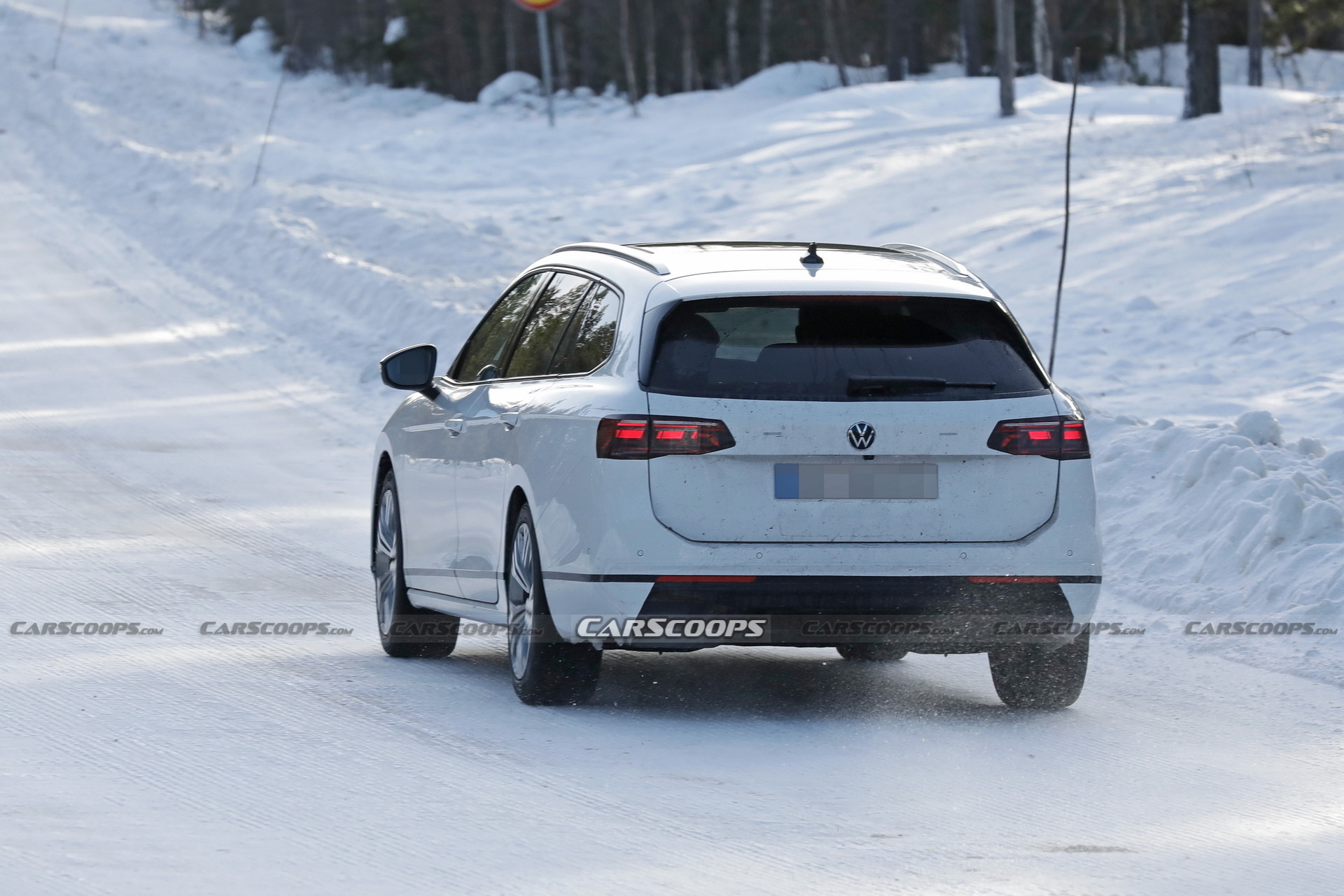 2024 VW Passat Spy Shots 17