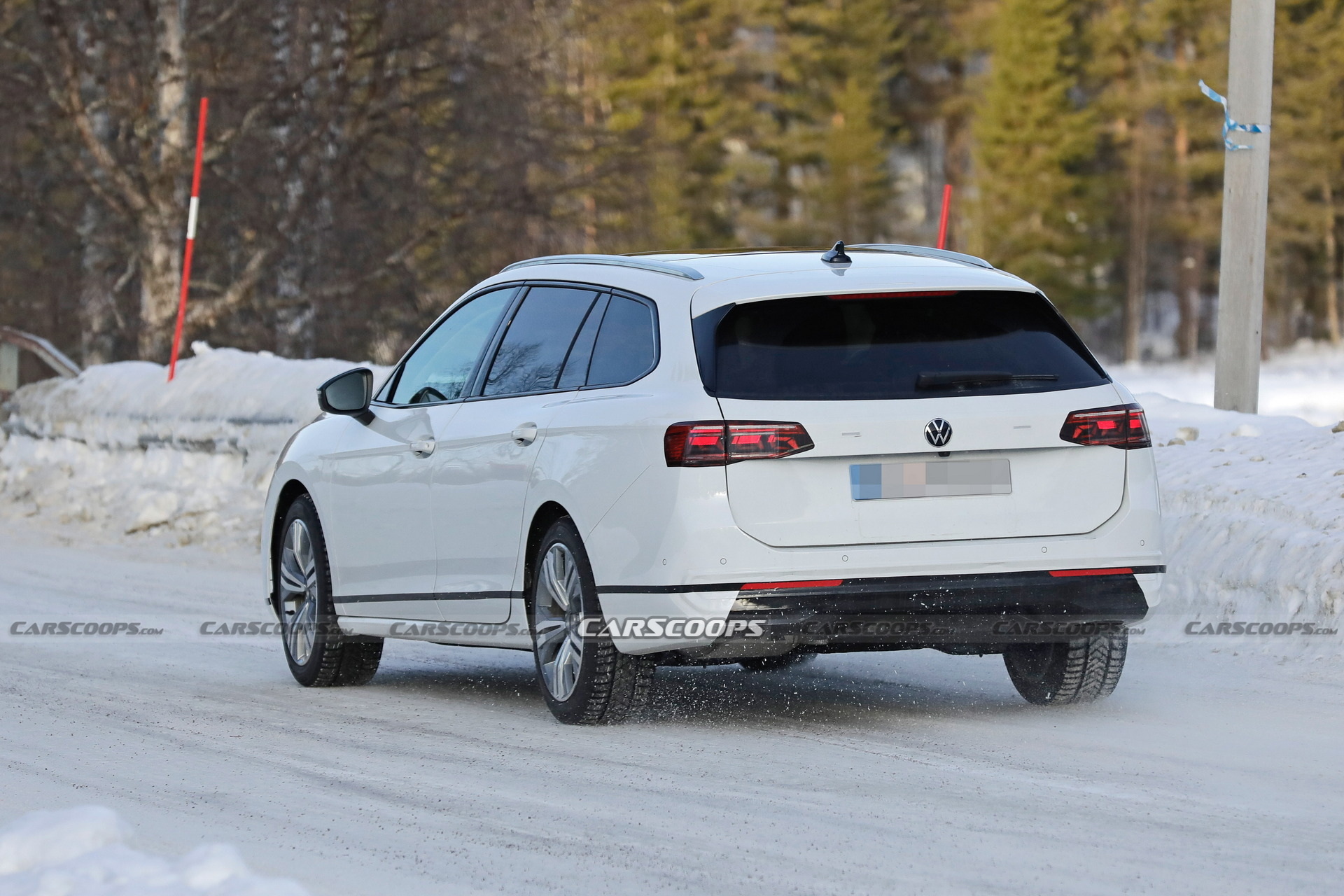 2024 VW Passat Spy Shots 9