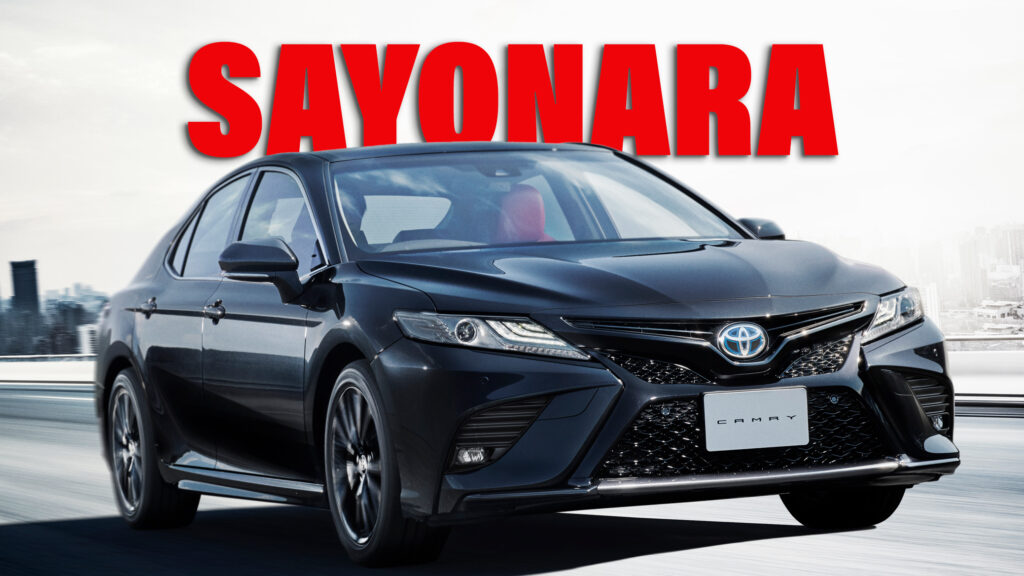  Toyota Kills The Camry In Japan After 43 Years To Focus On SUVs And Crossovers