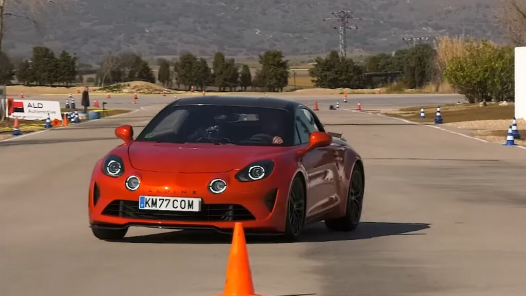  No One Should Be Surprised That The Alpine A110 S Aced The Moose Test