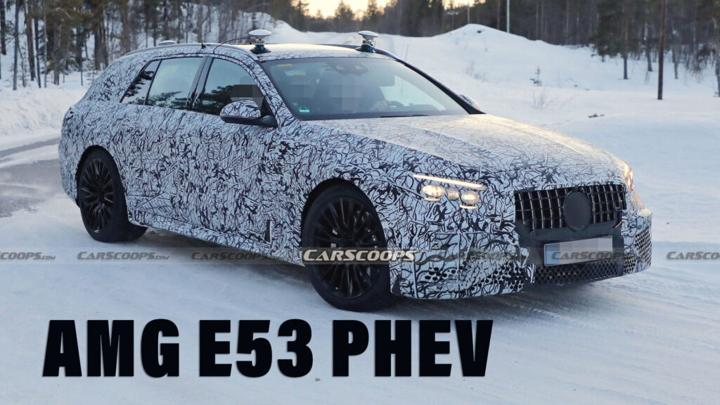  2024 Mercedes-AMG E53 Wants To Become Your Next Practical PHEV Performance Wagon