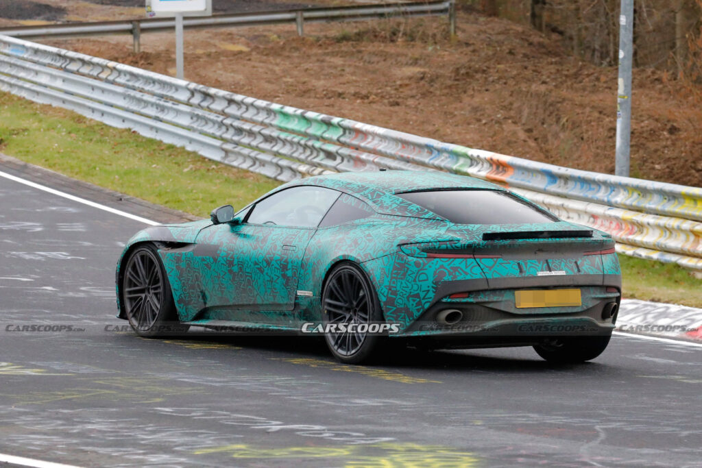  2024 Aston Martin DB12 Prototype Gets Put Through The &rsquo;Ringer