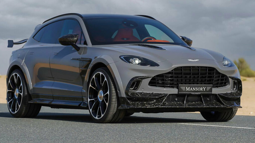  Mansory Has Just Built Its Craziest Aston Martin DBX To Date