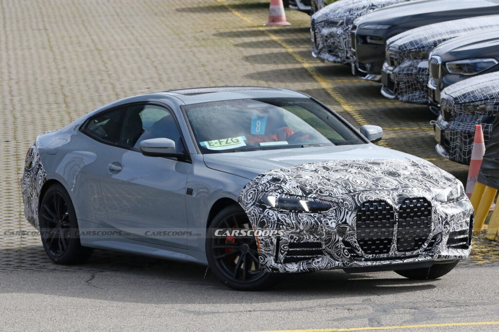 Facelifted 2025 BMW 4-Series And M440i Coupes Spied With Fresh LEDs |  Carscoops