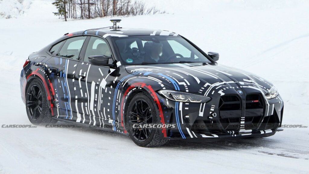  Quad-Motor BMW M i4 Prototype Continues Development Despite No Production Plans