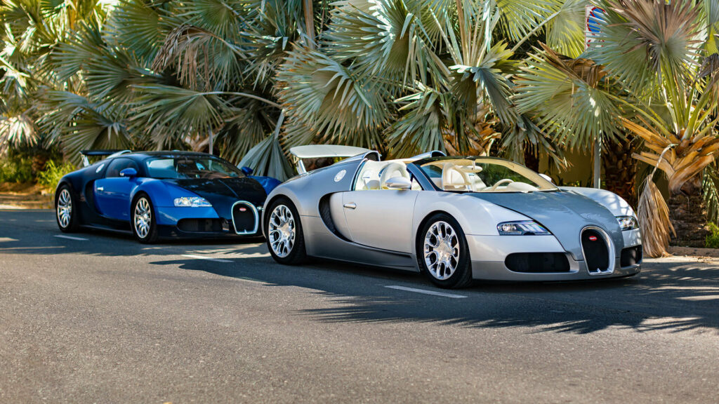  Bugatti Restores Veyron 16.4 Coupe And Grand Sport From Dubai