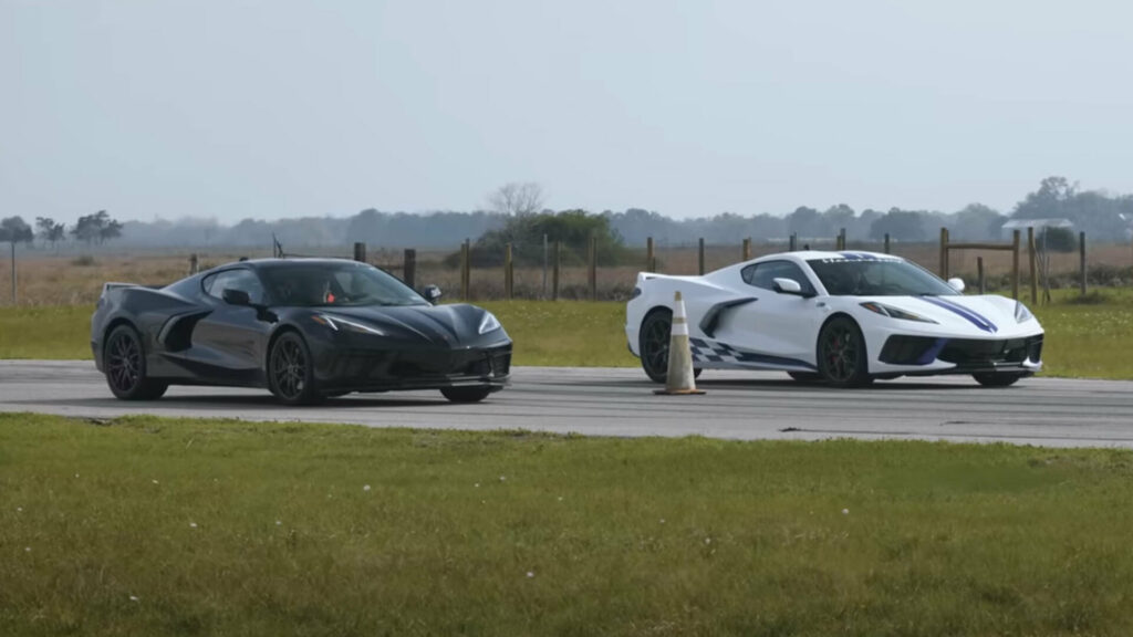  Hennessey’s Supercharged Corvette Wipes The Floor With A Stock Model