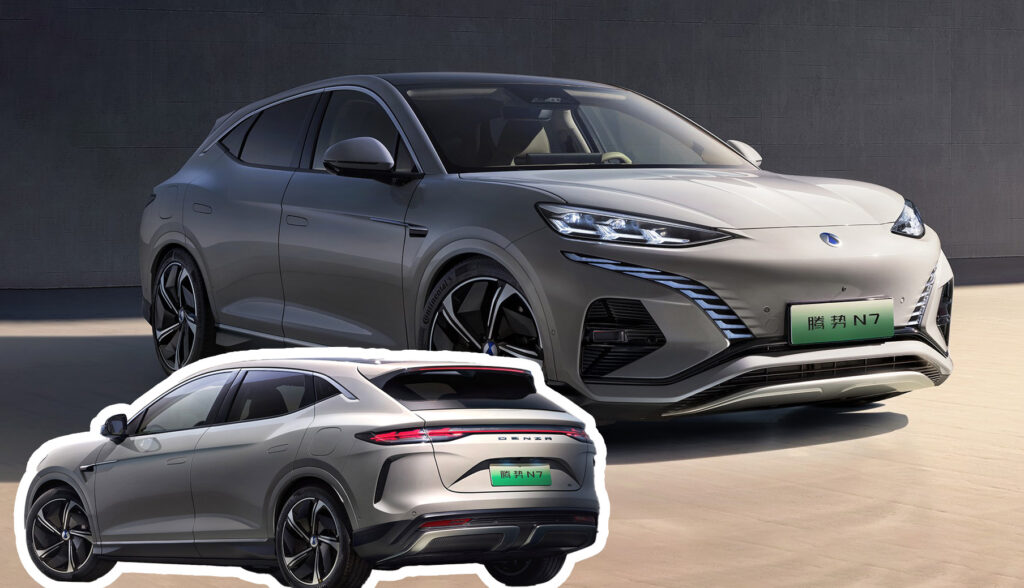  Denza N7 Is A New Crossover From China With Familiar Styling Traits Including Porsche Taillights