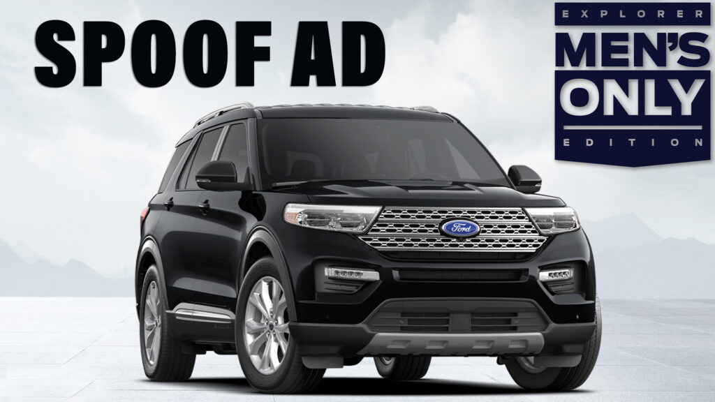  Mock Ford Explorer ‘Men’s Only’ Edition Reminds Us How Many Innovations Came From Women