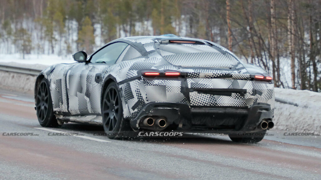  Ferrari 812&rsquo;s Successor Spotted During Testing Doing Its Best Impression Of A Fat Roma