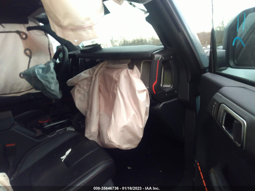  Salvage 2022 Ford Bronco Raptor With Only 481 Miles: Save Or Pass?