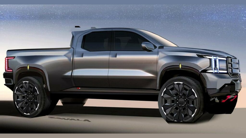  This Official GM Design Sketch Could Make For A GMC EV Pickup