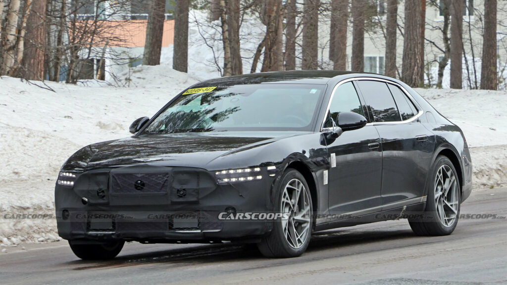  Genesis Spotted Testing 2023 G90 With A LiDAR