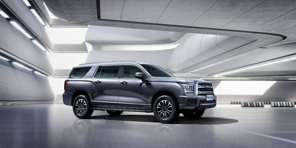  Haval P04 Teased As A Toyota Sequoia Rival From China
