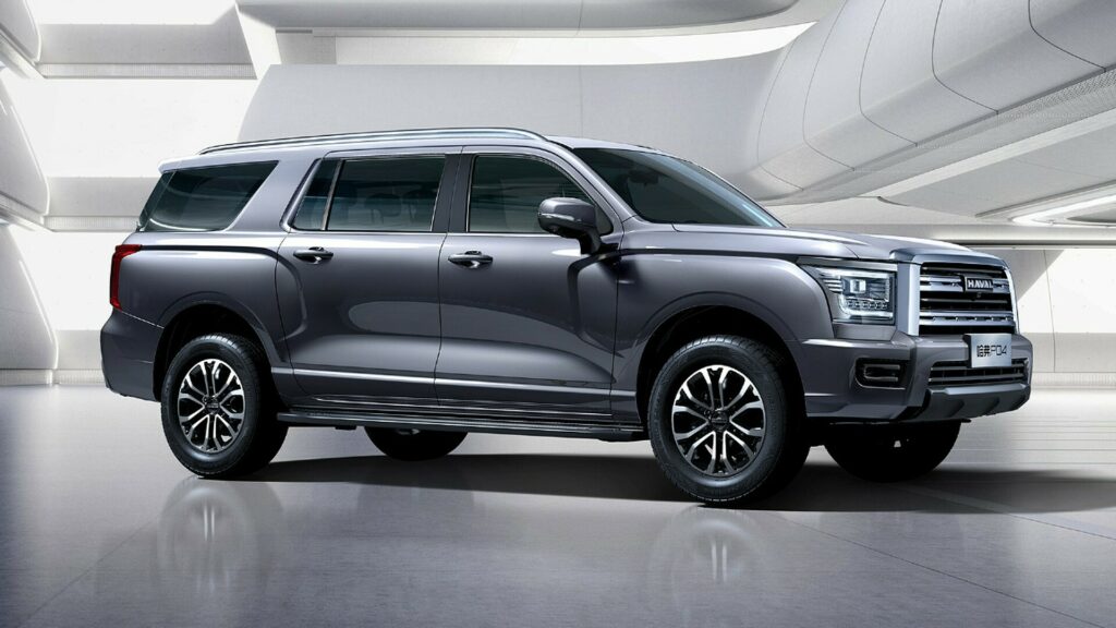  Haval P04 Teased As A Toyota Sequoia Rival From China