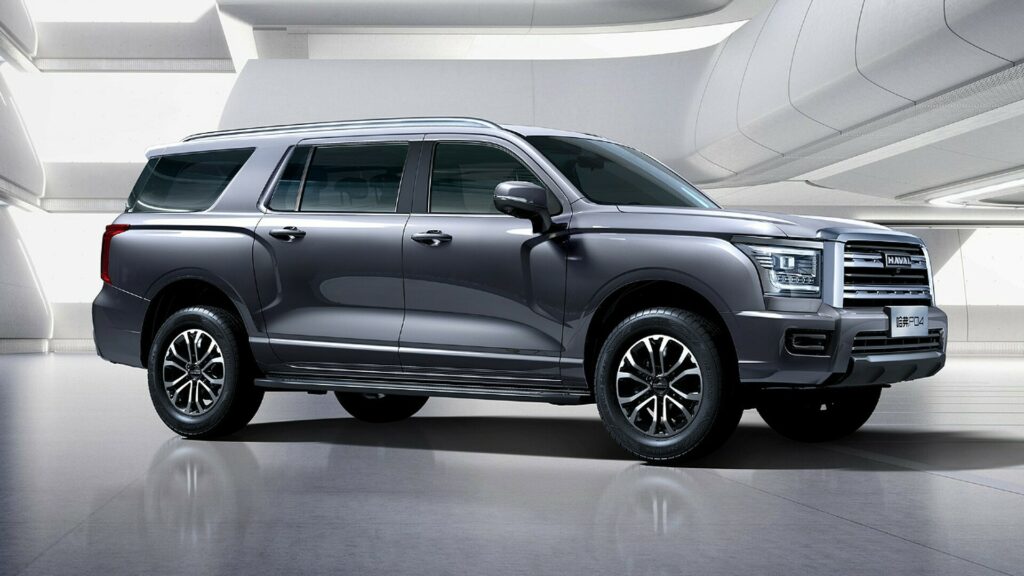 Haval P04 Teased As A Toyota Sequoia Rival From China