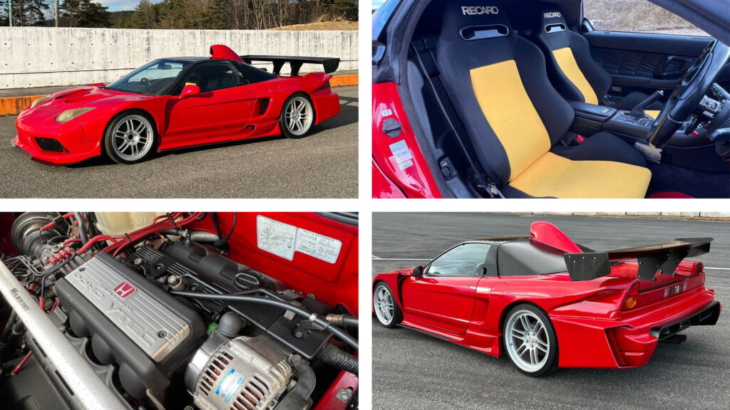  This Modified 1991 Acura NSX Would Feel Like Home On The Track